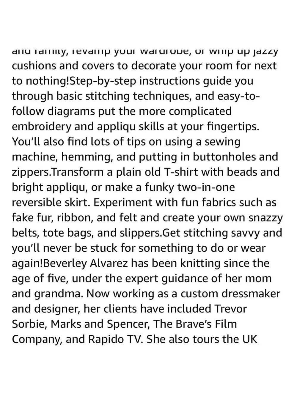 Kids Can Sew: Fun and Easy Projects for your Smaller Stitcher by Beverly Alvarez